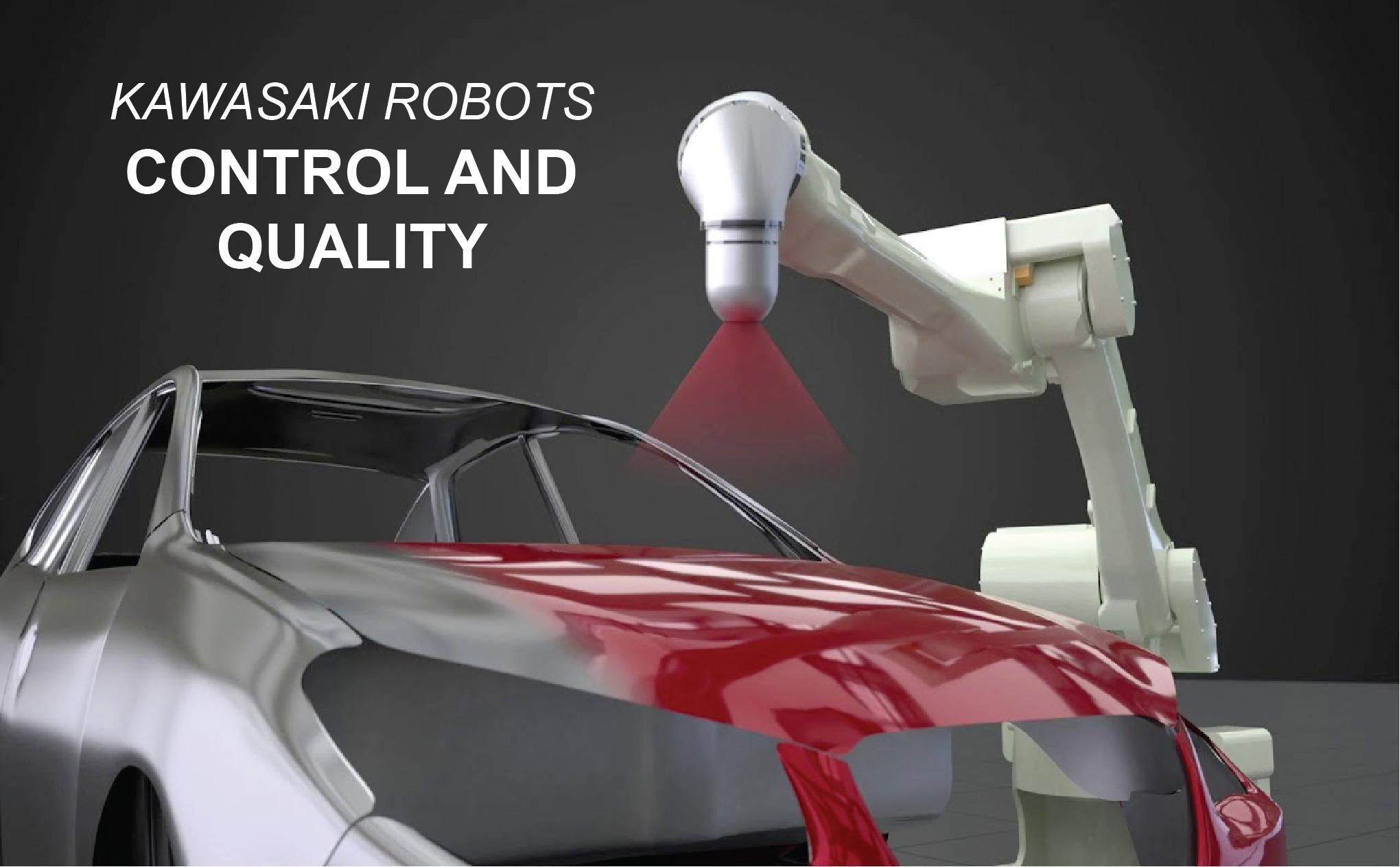 Kawasaki Robotic Painting Delivers the Control and Quality Customers - CIMTEC Automation Blog